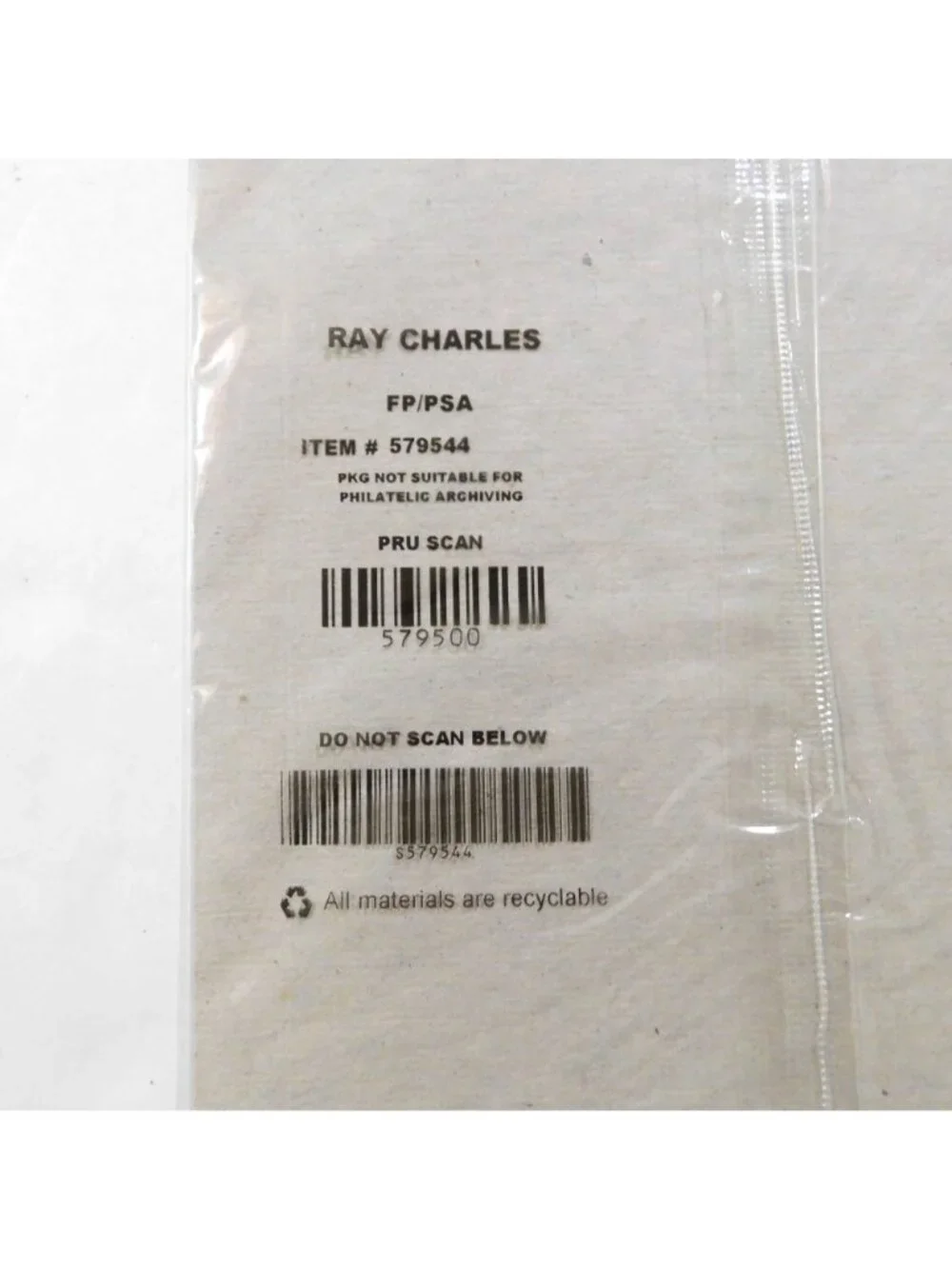 Ray Charles Forever Stamps Sheet Of 16 New Sealed USPS 2013 Issue #579544